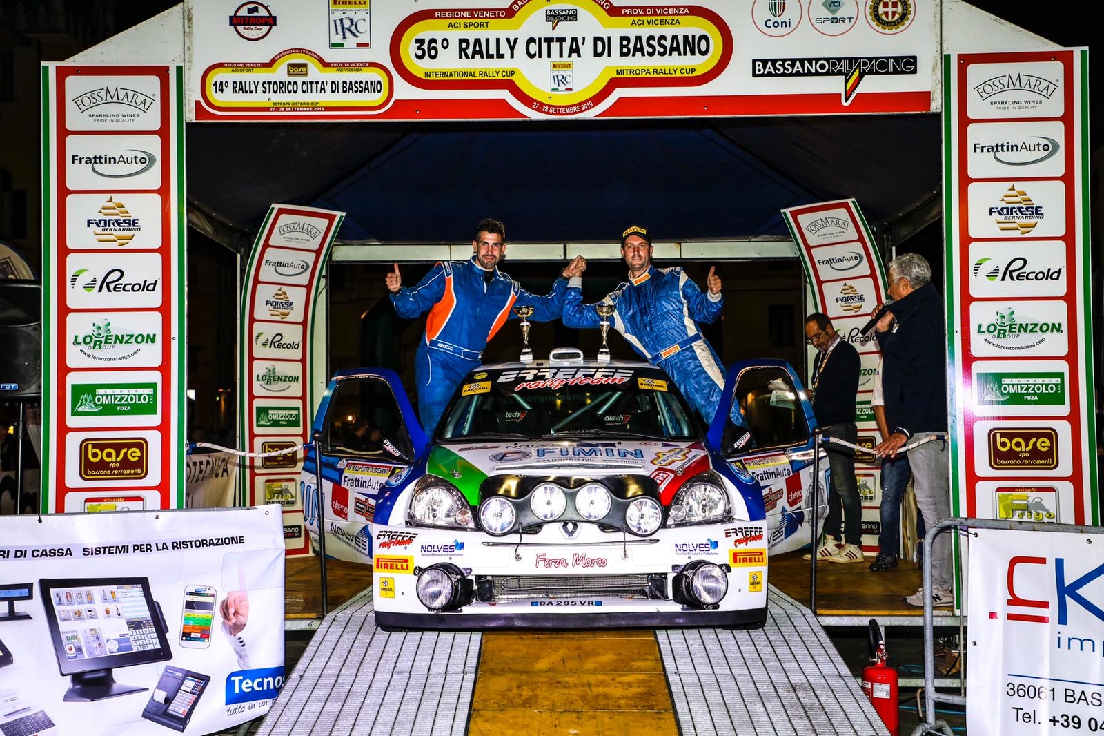 Nolves al rally Citt di Bassano 2019